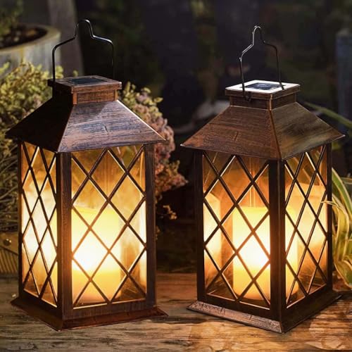 Solar-Powered Lamps for Exterior Use