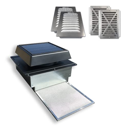 Solar Powered Skylight Ventilation System