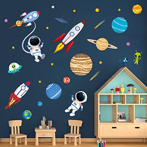 Space-Themed Wall Decals