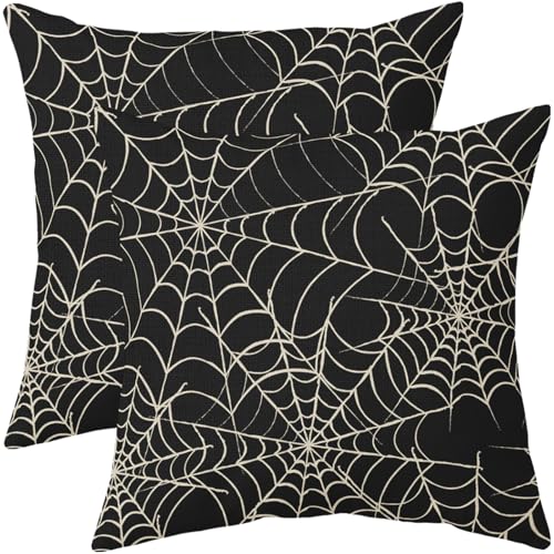 Spider Web Accent Pillows