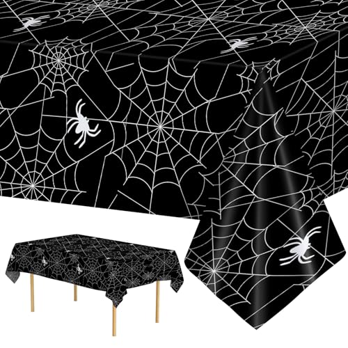 Halloween Spiderweb-Style Table Cloth
