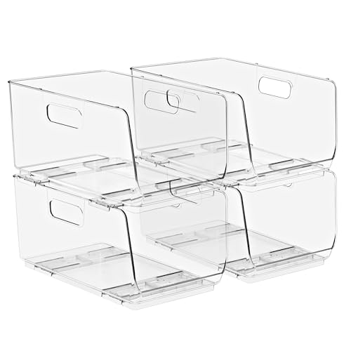 Nestable See-Through Pantry Boxes