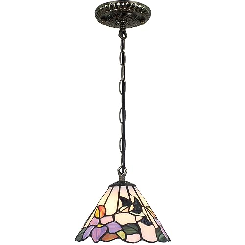 Stained Glass Hanging Lamp