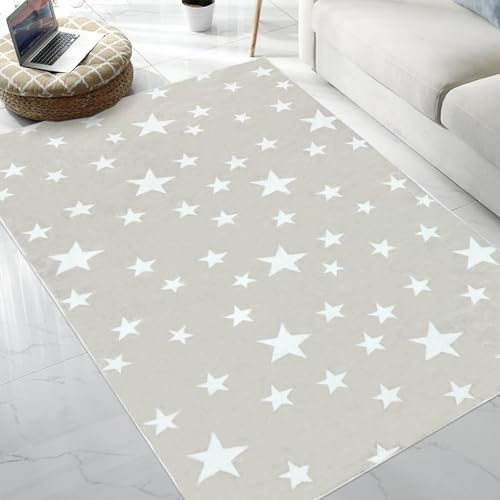 Starry Design Plush Floor Covering