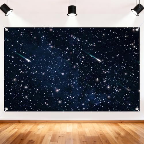 Starry Night Sky Backdrop Banner