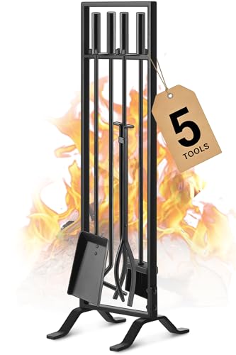 Steel Fireplace Tools Set