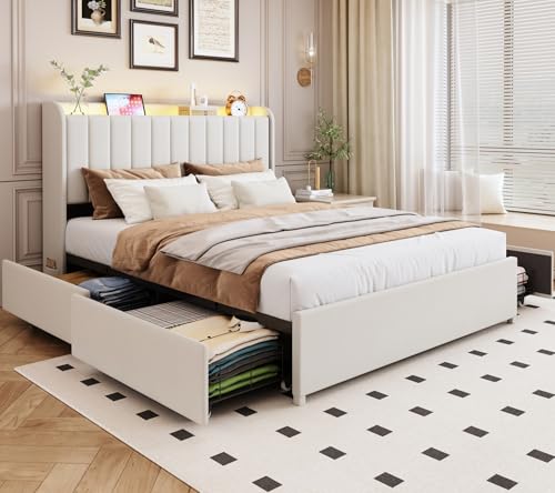 Storage Bed with Drawers