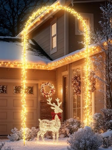 String Lights for Outdoor Arch