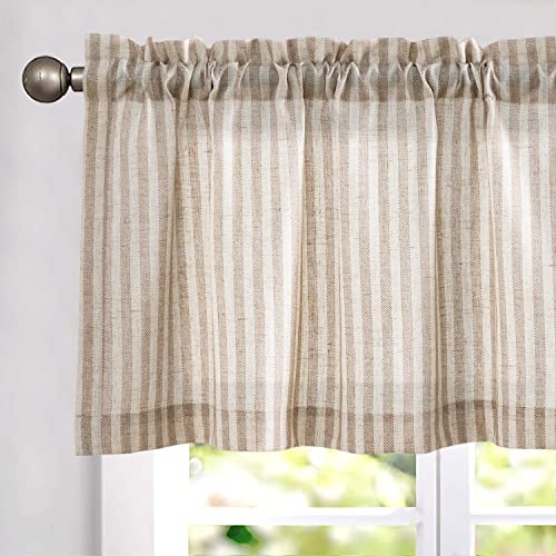 Striped Valance for Sliding Door