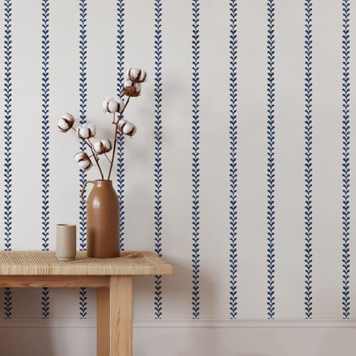 Bold Striped Wall Stencil