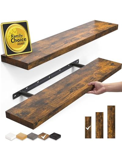 Durable Wall-Mounted Shelves