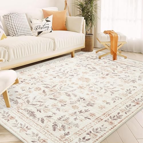 Soft Flower Style Rug