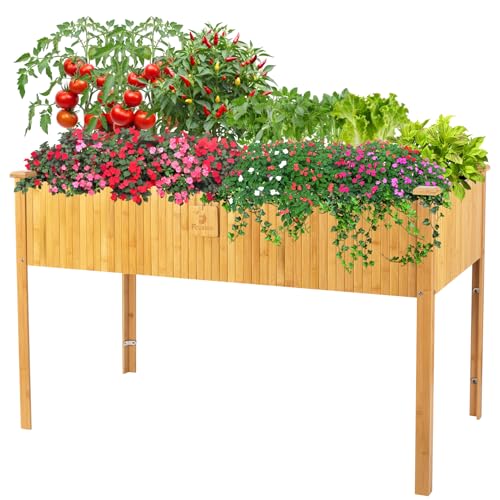 Sustainable Bamboo Planter Boxes