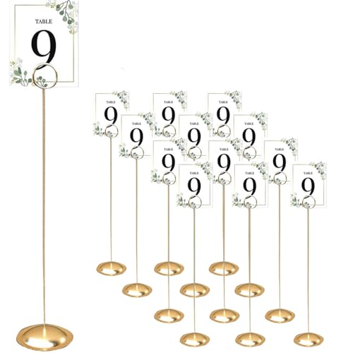 Table Number Holders