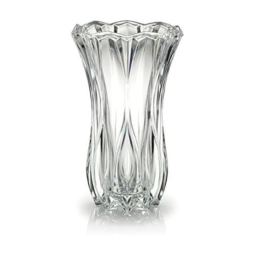 Tall Crystal Vase