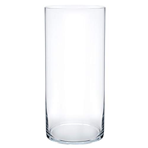 Tall Glass Vase Cylinder