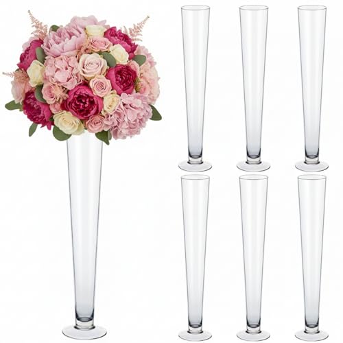 Tall Glass Vases