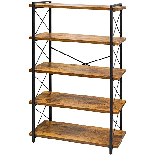 Tall Industrial Bookshelf
