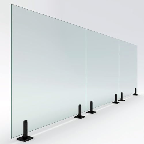 Tempered Glass Staircase Railing Panels