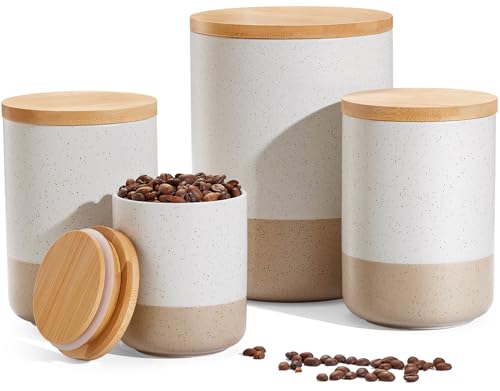 Terracotta Kitchen Canister Set