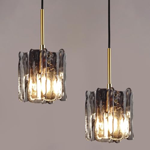 Textured Glass Ceiling Lamp