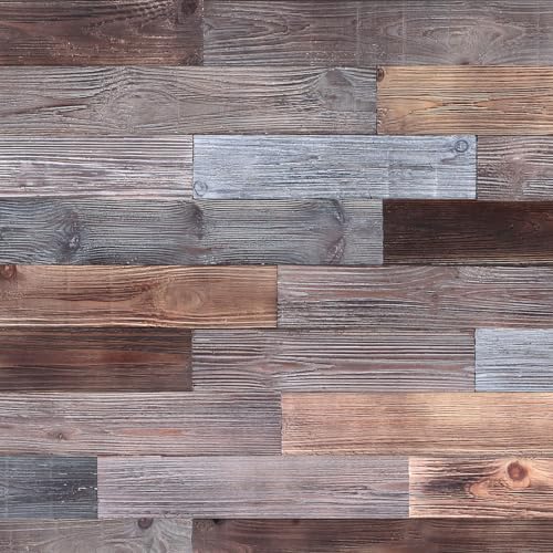 Textured Wood Plank Panels