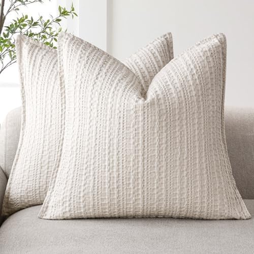 Textured Woven Throw Pillow