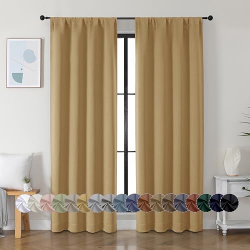 Textured Gilded Thermal Protected Drapes