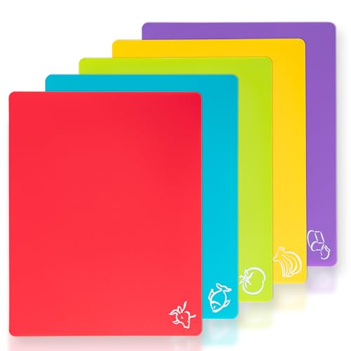 Colorful Set of Thin Cutting Boards