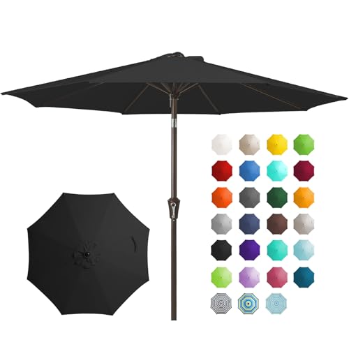 Tilt and Crank Market Umbrella