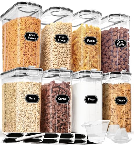 Clear Cereal Storage Set