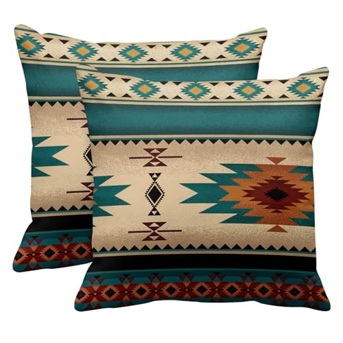 Tribal Pattern Throw Pillows