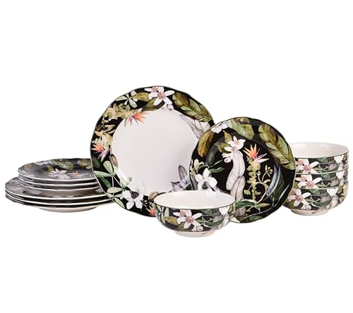 Exotic Floral Tableware Collection