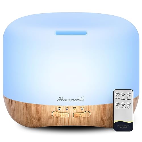 Ultrasonic Wood Grain Essential Oil Diffuser