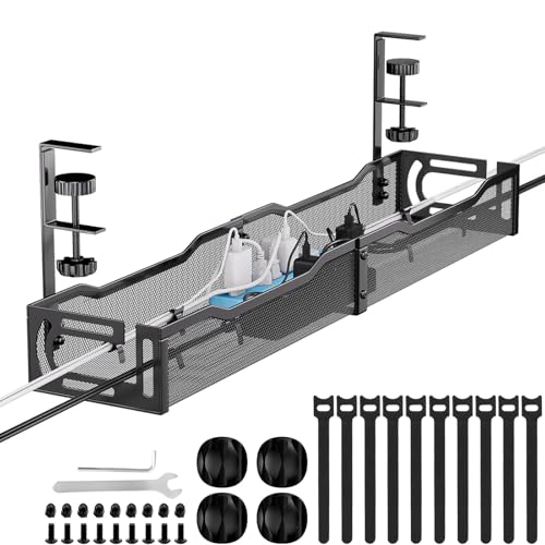 Under Desk Cable Management Tray