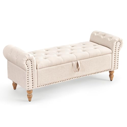 Luxurious Upholstered Bed Bench