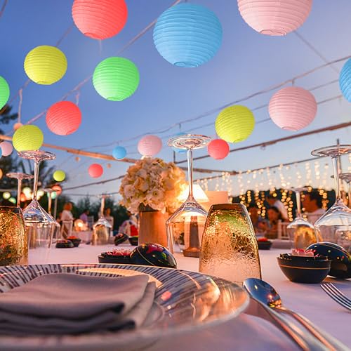 Vibrant Outdoor Lanterns