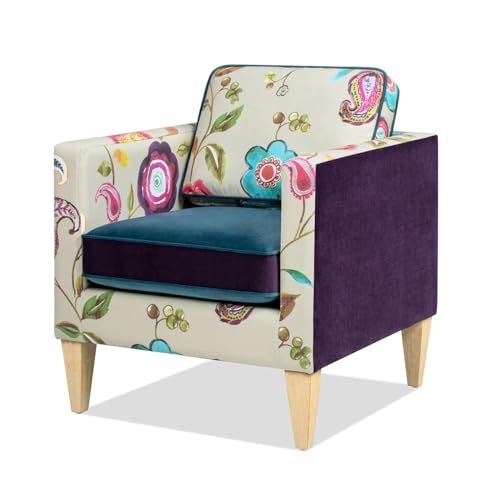 Vibrant Patchwork Accent Chair