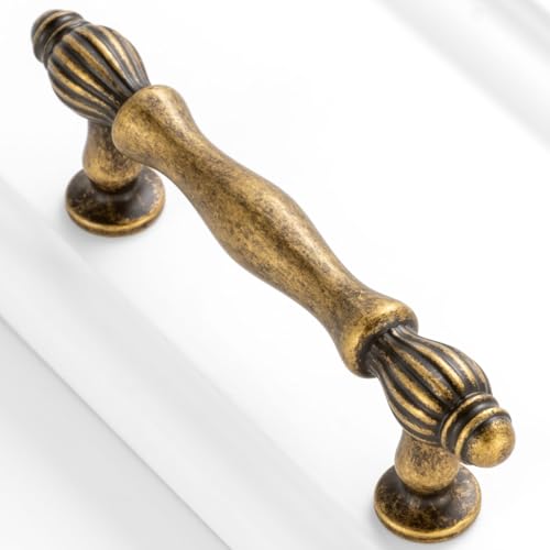 Vintage Brass Cabinet Handles