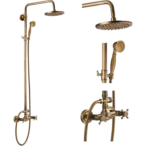 Vintage Brass Shower Head