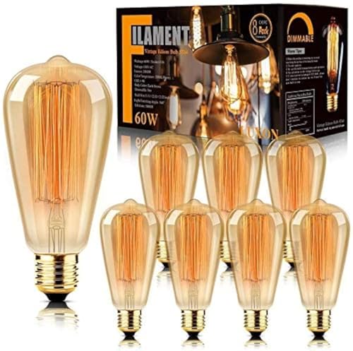 Retro Filament Bulb Light Fixture