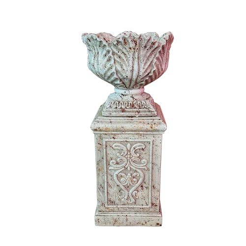 Retro Metal Garden Urn