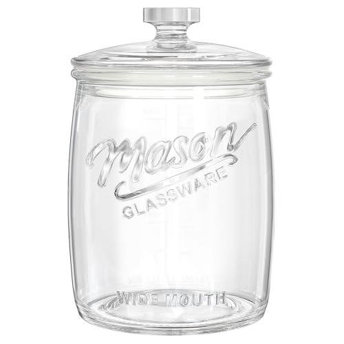Vintage Glass Treat Container