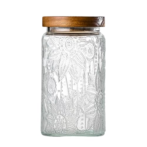 Vintage Glass Storage Jars