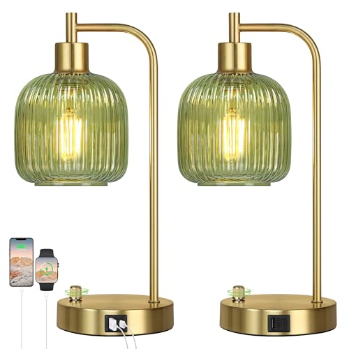 Vintage Style Nightstand Lamps