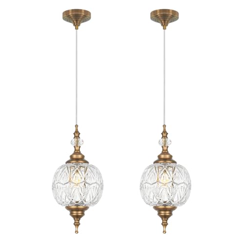 Vintage Pendant Lights Set
