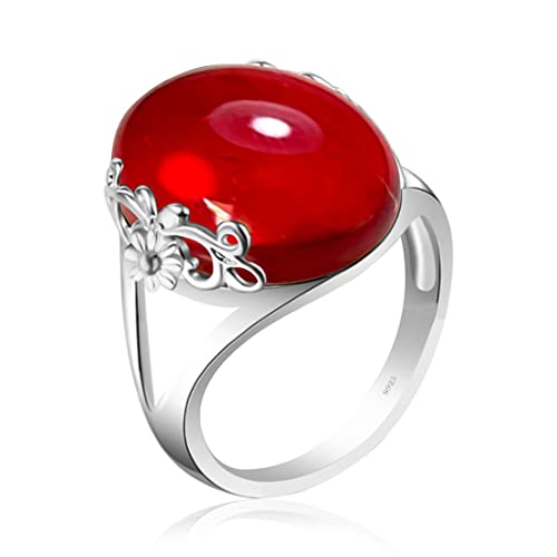 Everlasting Red Gem Ring