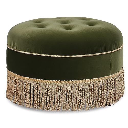 Vintage Upholstered Ottoman