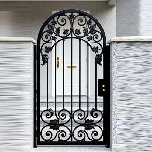 Ornamental Iron Portal with Vintage Design