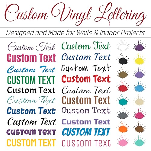 Wall Decal Lettering Kit
